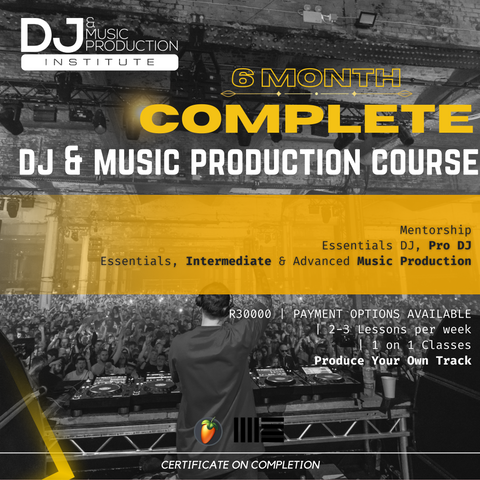 Complete DJ & Music Production Course (6 Month Course)