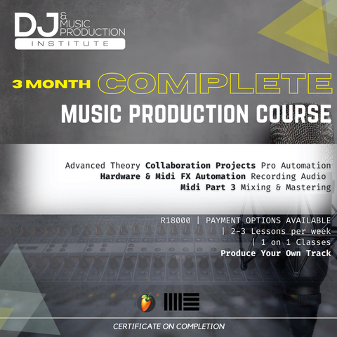 Complete Music Production Course (3 Months Course)