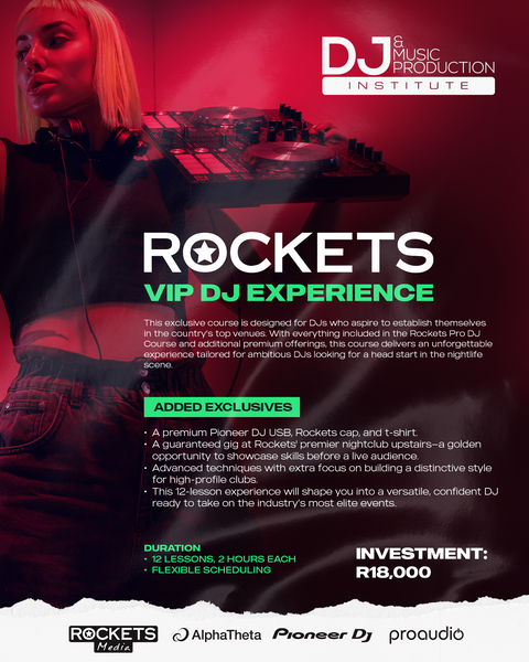 Rockets VIP DJ Course