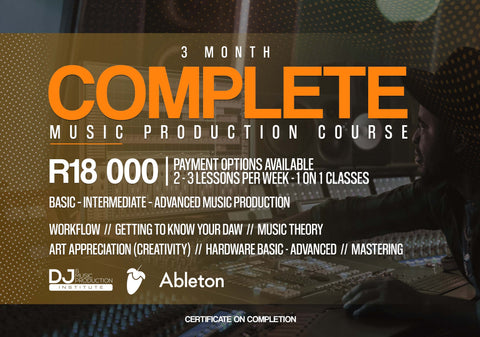 Complete Music Production Course (3 Months)