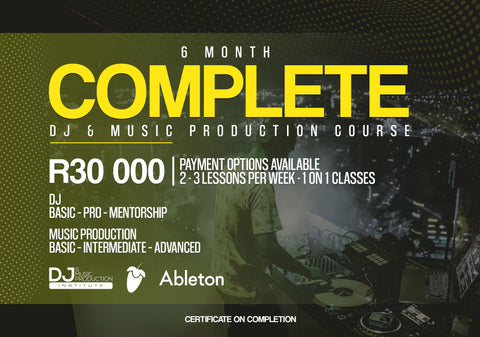 Complete DJ & Music Production Course (6 Month Course)