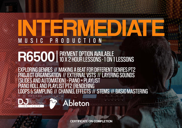 Intermediate Music Production Course